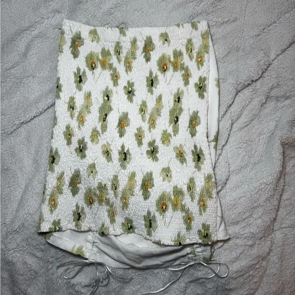 FINAL CHANCE Avianca mini floral skirt with adjustable drawstrings - Picture 6 of 7